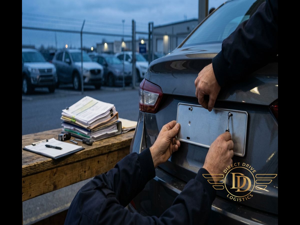 مالیات و عوارض واردات خودرو از عراق فرآیند ترخیص گمرکی - هزینه پلاک کردن وارداتی