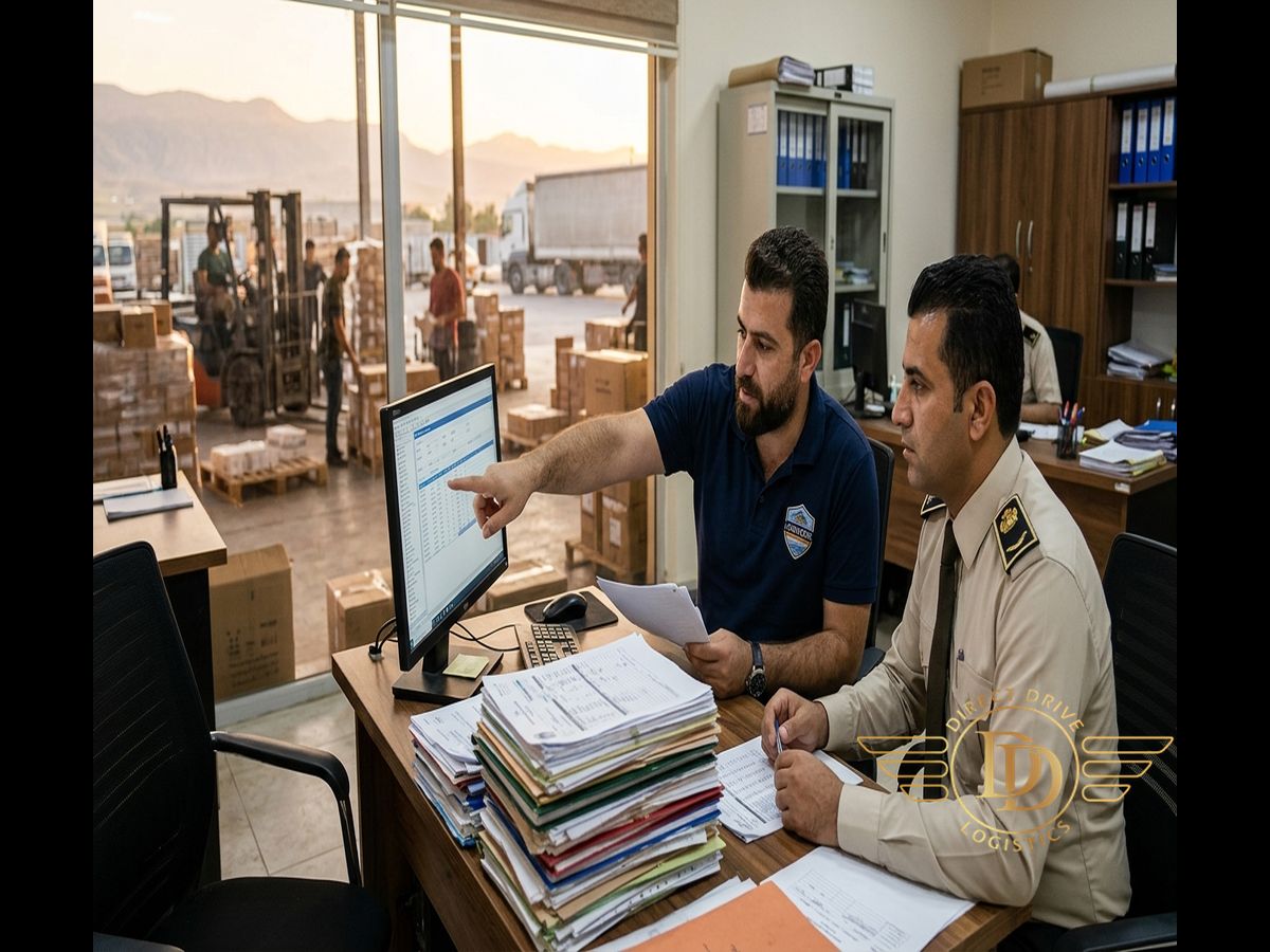 انبار دایرکت درایو در عراق بغداد کربلا نجف اربیل دهوک لجستیک انبارداری Duhok - مشکلات گمرک برای تجار
