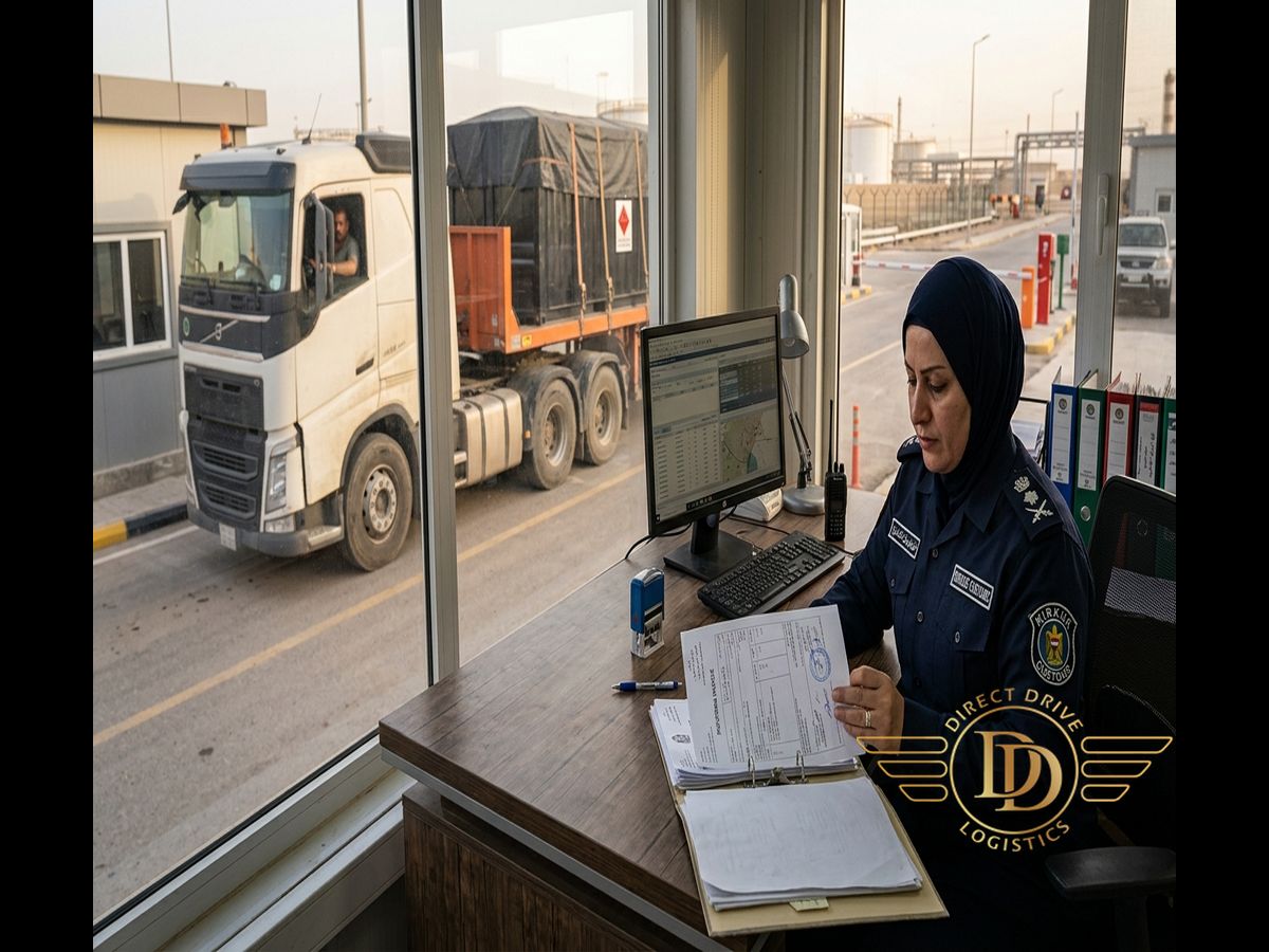حمل قیر جامد به عراق لجستیک نفت و گاز در کرکوک - ترخیص مرز باشماق