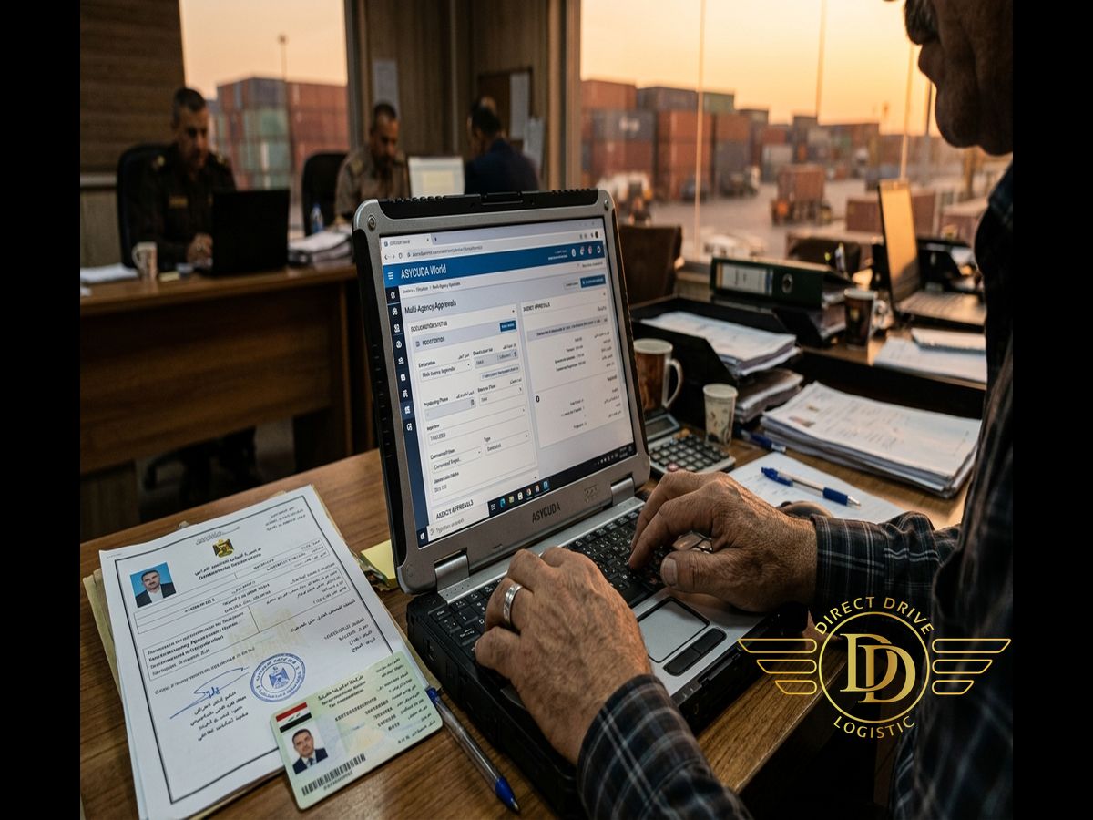 asycuda iraq customs system clearance process